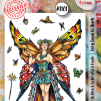 AALL and Create - Stamp - #1101 - Fairy Queen of Hearts