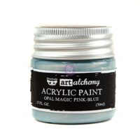 Finnabair Art Alchemy - Metallique Acrylic Paint - Opal Magic Blue-Pink (963668)