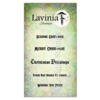 Lavinia Stamps - Clear stamp - Christmas Greetings (LAV839)