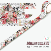 AALL and Create - Washi - #75 - Free The Birds