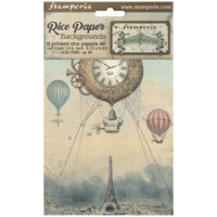 Stamperia A6 Rice paper pack - Backgrounds - Voyages Fantastiques (DFSAK6015)
