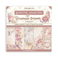 Stamperia Scrapbooking Pad 10 sheets 8" x 8"  -  Romance Forever (SBBS96)