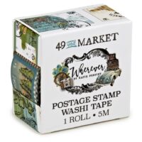 49 and Market - Colour Swatch - Wherever - Postage Washi  (WHE26153)
