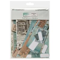 49 and Market - Colour Swatch - Ephemera Stackers - Teal (TCS26337)