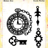 BeeArty - Clock Works - Metal Die
