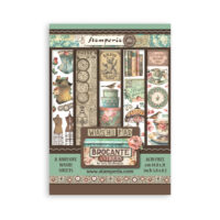 Stamperia A5 Washi pad - 8 sheets - Brocante Antiques (SBW05) - PREORDER