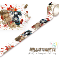 AALL and Create - Washi - #105 - Bouquet Calling