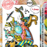 AALL and Create – Stamp – #1122 - Barking Mad Rockers