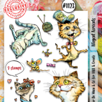 AALL and Create - Stamp - #1123 - Alleycat Acrocats