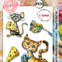 AALL and Create – Stamp – #1124 - Cheesed To Meet You