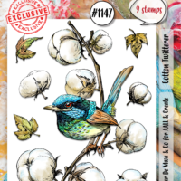 AALL and Create - Stamp - #1147 - Cotton Twitterer