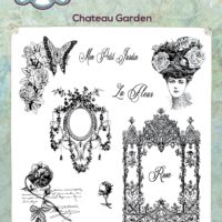 Creative Expressions - Taylor Made Journals - Chateau Garden - Clear Stamp 6" x 8" (5A0022CW 1G52Z)