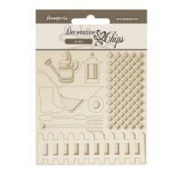 Stamperia Decorative chips - Garden - Tools (SCB214) - PREORDER