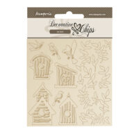 Stamperia Decorative chips - Garden - Nests (SCB215)