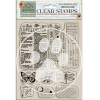 Stamperia Acrylic stamp - Create Happiness - Secret Diary - Inspiration (WTK191) - PREORDER