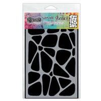 Dylusions Stencil - Crazy Paving - Small (DYS85126)