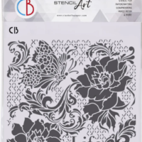 Ciao Bella - Texture Stencil - Mystical Mirage (MS8-057)