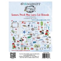 49&Market - Summer Porch - Mini Laser Cut Outs - Elements (SP-27808)