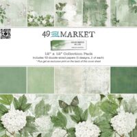 49&Market - Colour Swatch - Willow - 12x12 Paper pack - Collection (WCS-27891)