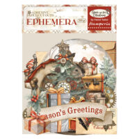 Stamperia - Ephemera - Gear up for Christmas  (DFLCT50) - PREORDER