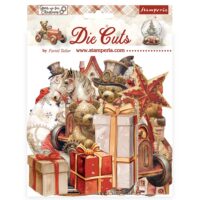 Stamperia Die cuts assorted - Gear up for Christmas (DFLDC102) - PREORDER