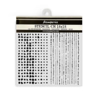 Stamperia Thick stencil - The Nutcracker - double texture (KSTDQ108) - PREORDER