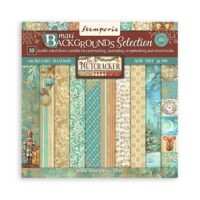 Stamperia Scrapbooking Pad 10 sheets 12" x 12" - Maxi Background - The Nutcracker (SBBL159) - PREORDER