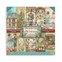 Stamperia Scrapbooking Pad 10 sheets 8" x 8"  -  Background - The Nutcracker (SBBS112) - PREORDER