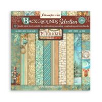 Stamperia Scrapbooking Pad 10 sheets 8" x 8"  - Background -  The Nutcracker (SBBS113) - PREORDER