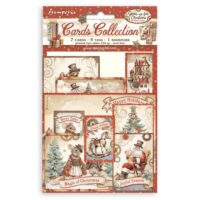 Stamperia Cards Collection - Gear up for Christmas (SBCARD26) - PREORDER