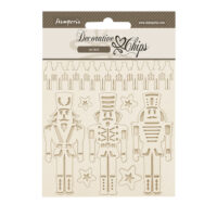 Stamperia Decorative chips - The Nutcracker - soldiers (SCB227) - PREORDER