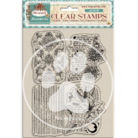 Stamperia Acrylic stamp - The Nutcracker - poinsettia (WTK198) - PREORDER
