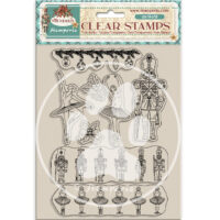 Stamperia Acrylic stamp - The Nutcracker - ballet and soldier (WTK199) - PREORDER