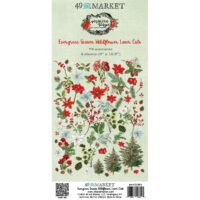 49&Market - Evergreen Seasons  - Laser Cut-Outs - Wildflowers (ES-28515)