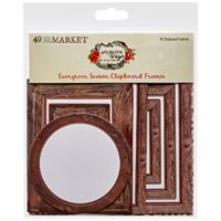 49&Market - Evergreen Seasons - Chipboard Frames (ES-28560)