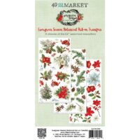 49 and Market - Evergreen Seasons - Rub-Ons - 6"x12" - Botanical (ES-28492)