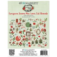 49&Market - Evergreen Seasons - Mini Laser Cut Outs - Elements (ES-28522)