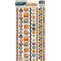 49 and Market - Rust & Revs - Washi Sheets (RAR-29130)