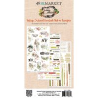 49 and Market - Vintage Orchard - Rub-Ons - 6"x12" - Essentials (VO-28850)