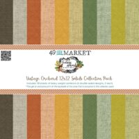 49&Market - Vintage Orchard - 12x12 Paper pack - Solids (VO-28638)