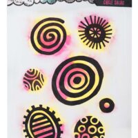 Studio Light - Art by Marlene - Signature Collection Stamp - Nr.714, Circle Salad (STAMP714)