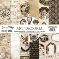 Scrapboys - 12”x12” Paper Pad - ART Decoria (ARDE-08)