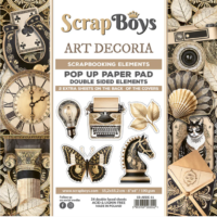 Scrapboys - Pop Up Paper Pad - ART Decoria (ARDE-11)