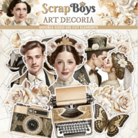 Scrapboys Papers - Die cuts - ART Decoria (ARDE-12)