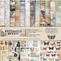 7 Dots Studio and Finnabair - 12”x12” Paper Collection Kit - Butterfly Effect (SDPP0241)