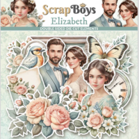 Scrapboys Papers - Die cuts - Elizabeth (ELIZ-12)