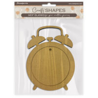 Stamperia MDF Crafty Shapes - Clock Alarm (KLSM01)