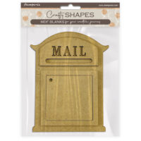 Stamperia MDF Crafty Shapes - Mail (KLSM18)