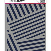 Dina Wakley MEDIA Stencils - Angles (MDS81579)