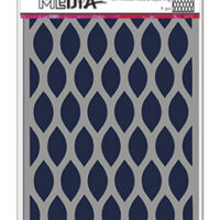 Dina Wakley MEDIA Stencils - Pointed (MDS81630)